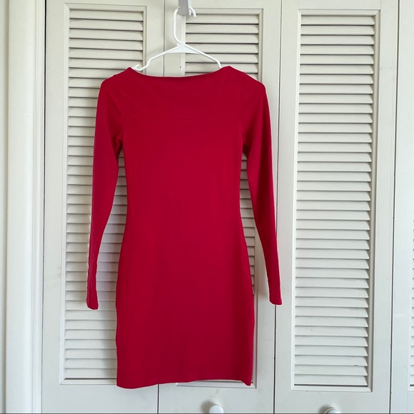 Guess Red Bodycon Dress - Picture 5 of 8